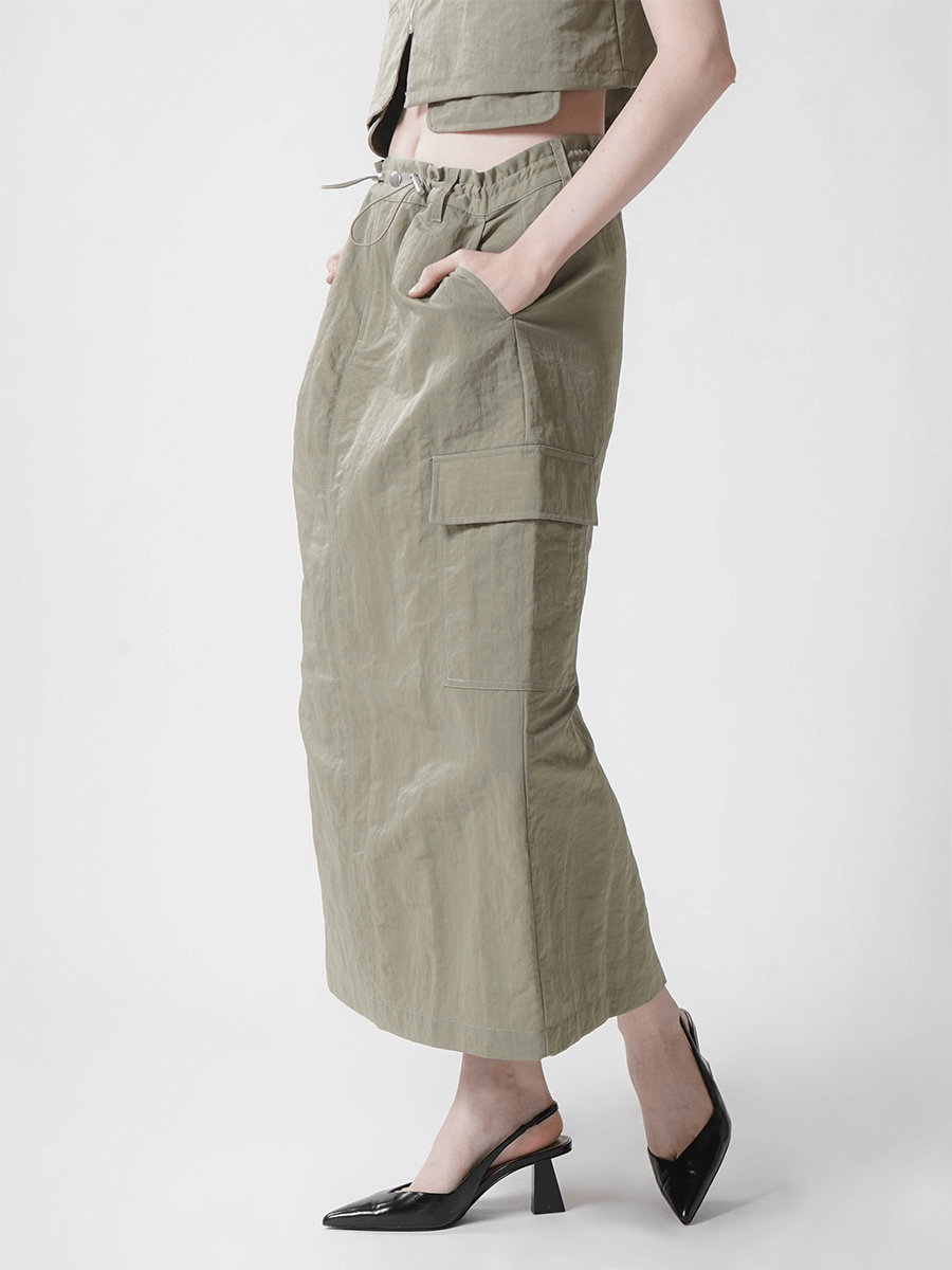 NYLON CARGO SKIRT YAMADAYA STORE NYLON CARGO SKIRT YAMADAYA STORE