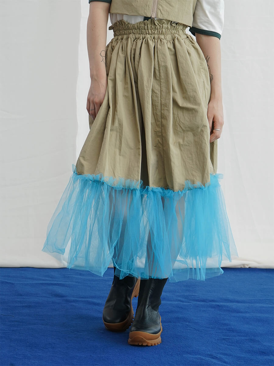 GATHER TULLE SKIRT YAMADAYA STORE GATHER TULLE SKIRT YAMADAYA STORE