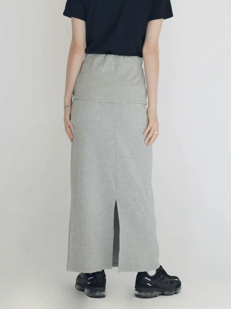 WAIST-WRAP STYLE RIB TIGHT SKIRT - :ETHR OF - :ETHR OF｜YAMADAYA STORE