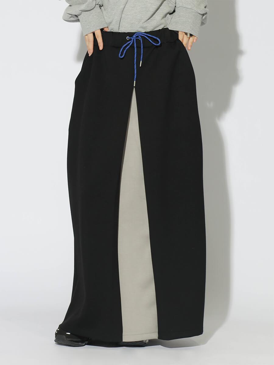 BI-COLOR BONDING SKIRT