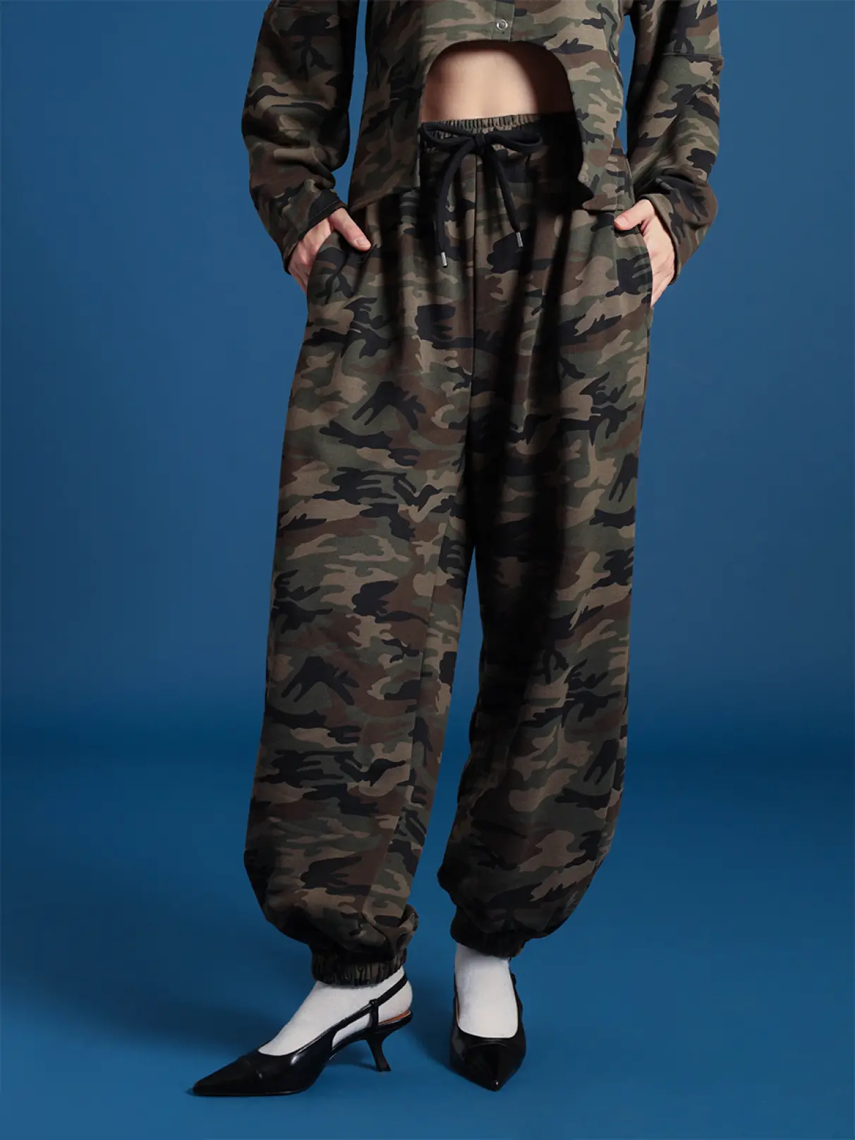 CAMOUFLAGE SWEAT EASY PANTS - :ETHR OF - :ETHR OF｜YAMADAYA STORE