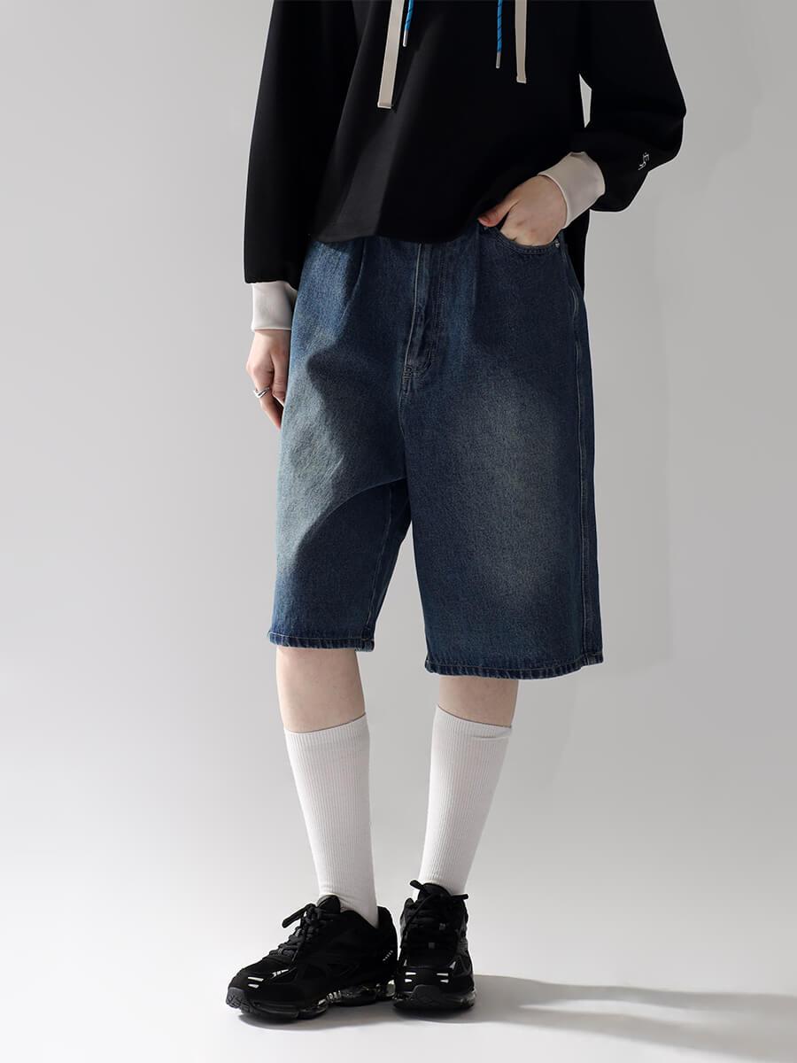 HALF DENIM PANTS