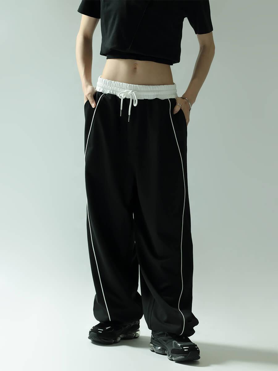 CURVE LINE SWEAT PANTS