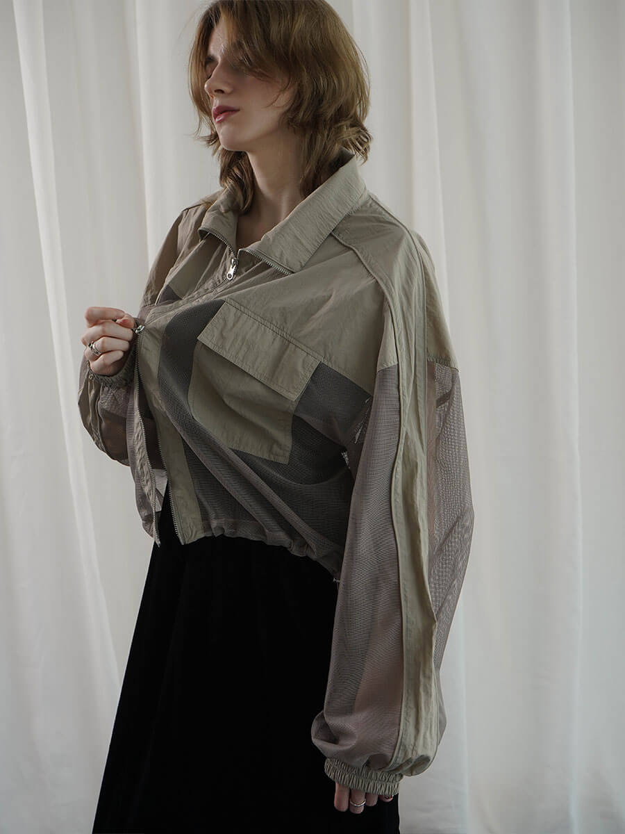 MESH×NYLON DOCKING BLOUSON YAMADAYA STORE MESH×NYLON DOCKING BLOUSON YAMADAYA STORE