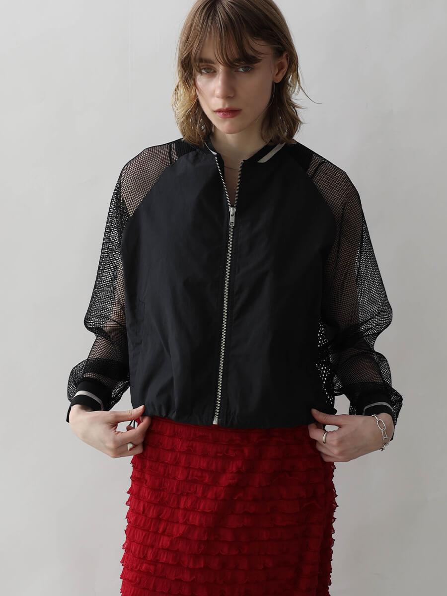 MESH DOCKING BLOUSON
