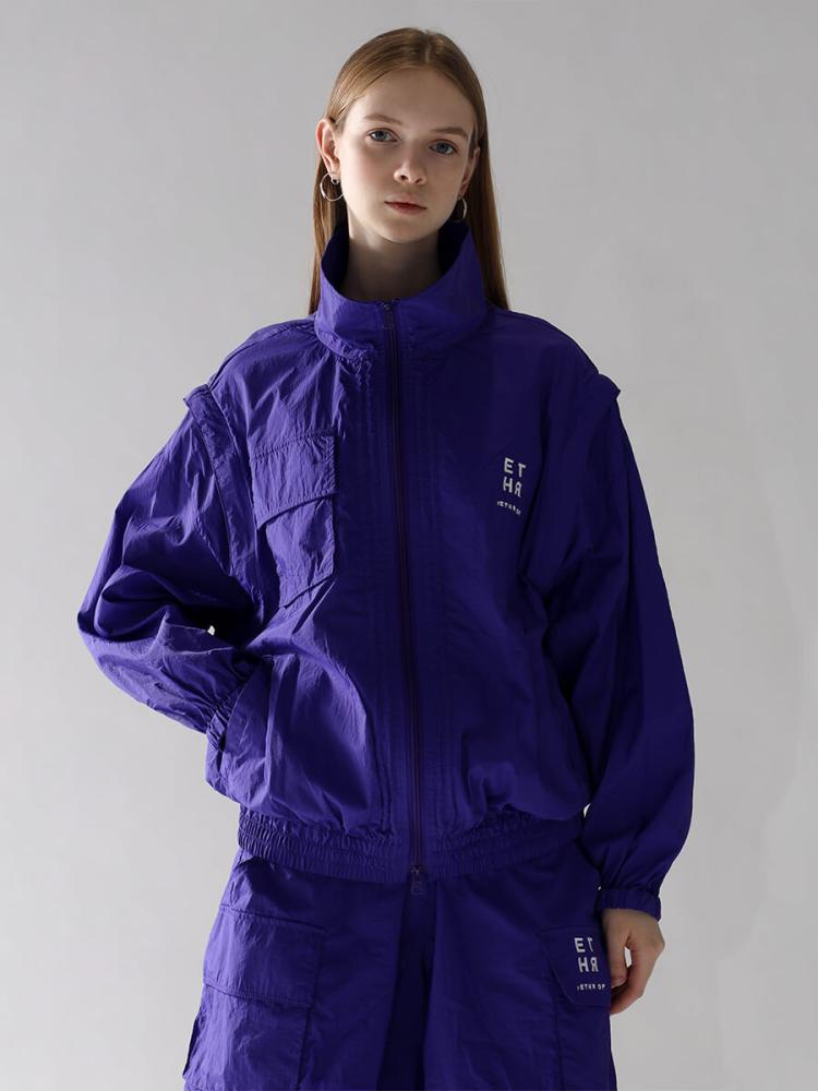 2WAY DOUBLE-ZIP NYLON JACKET - :ETHR OF - :ETHR OF｜YAMADAYA STORE