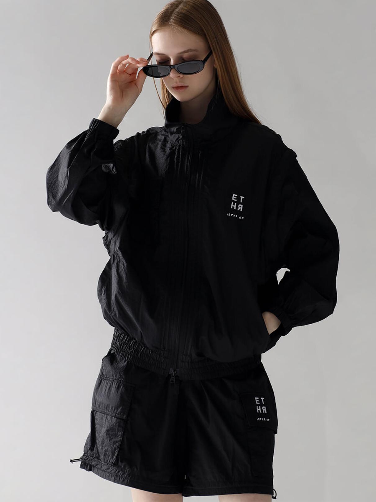 2WAY DOUBLE-ZIP NYLON JACKET - :ETHR OF - :ETHR OF｜YAMADAYA STORE