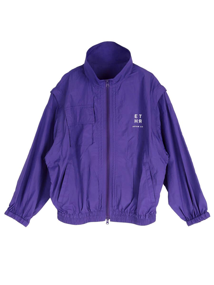 2WAY DOUBLE-ZIP NYLON JACKET - :ETHR OF - :ETHR OF｜YAMADAYA STORE