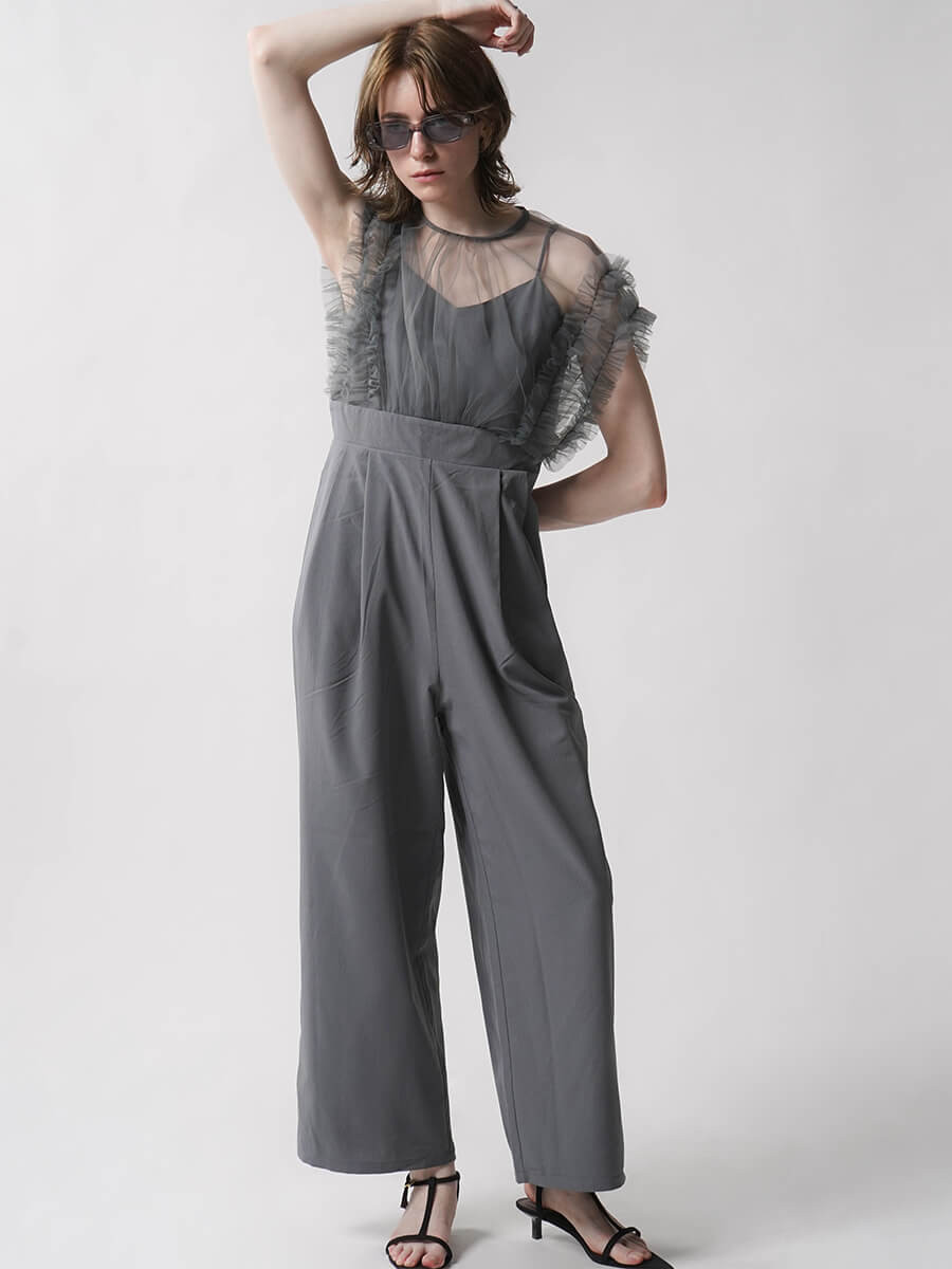 FRILL TULLE DOCKING ALLINONE YAMADAYA STORE FRILL TULLE DOCKING ALLINONE YAMADAYA STORE