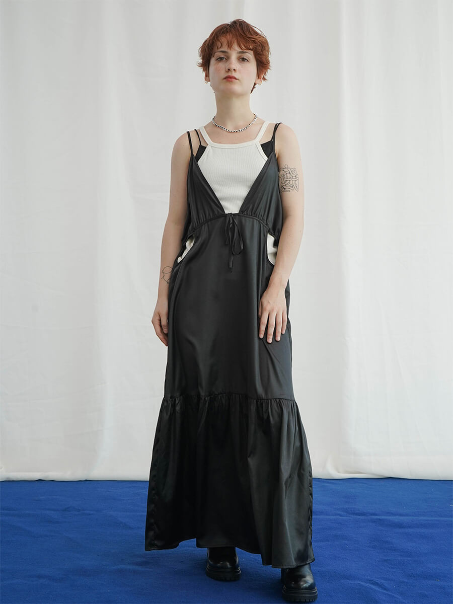 CUT OUT CAMISOLE ONEPIECE YAMADAYA STORE CUT OUT CAMISOLE ONEPIECE YAMADAYA STORE