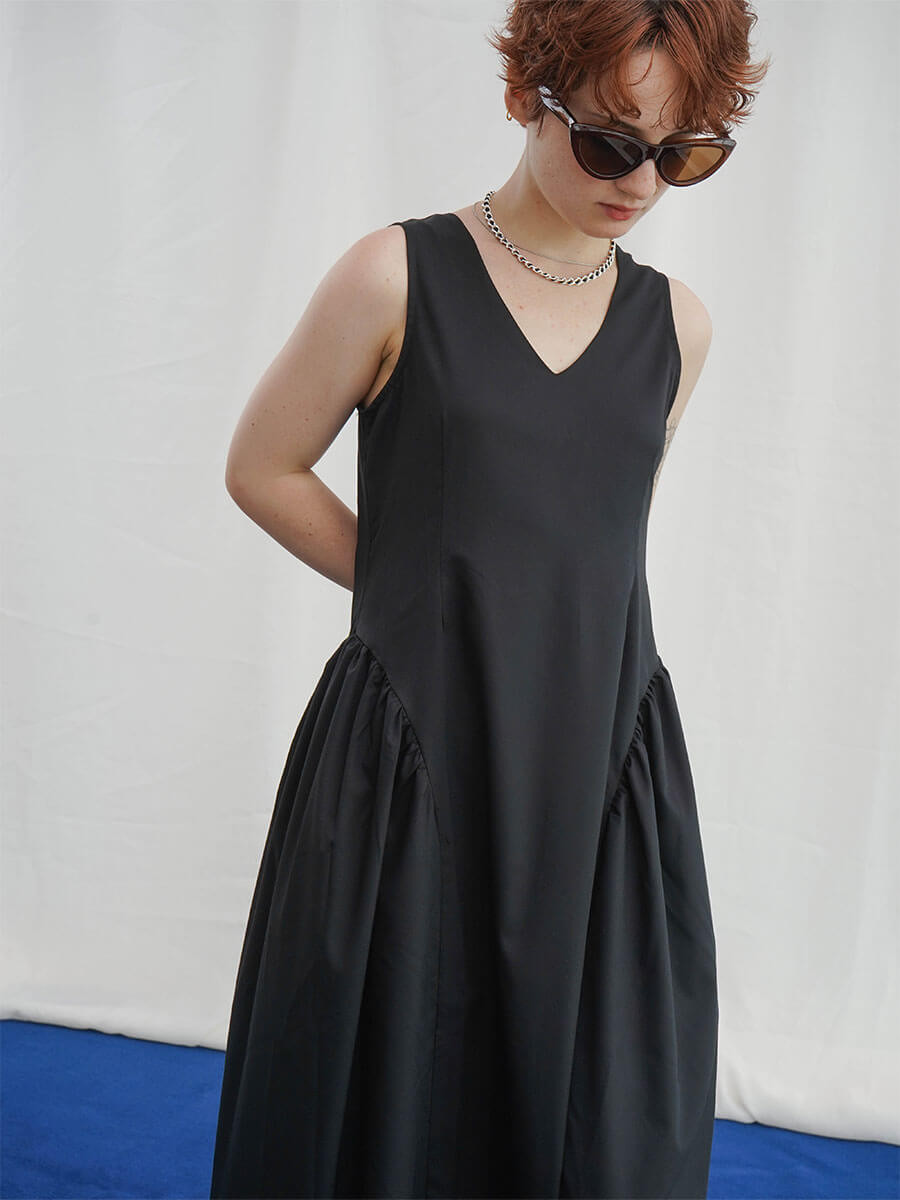WAIST GATHERS ONEPIECE YAMADAYA STORE WAIST GATHERS ONEPIECE YAMADAYA STORE