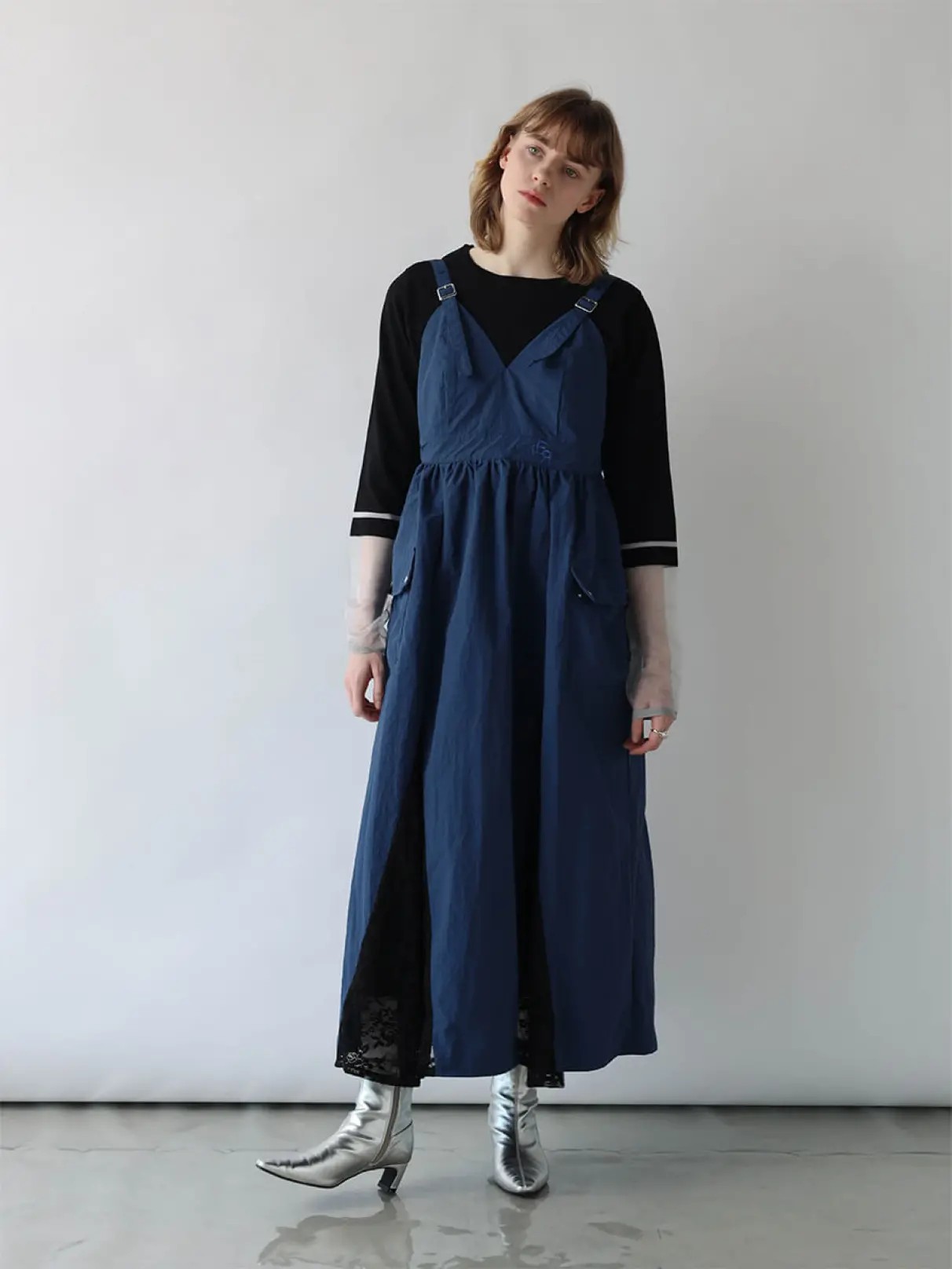 yamadaya キャミワンビース ティアードキャミワンピース - Vin - Vin｜YAMADAYA STORE