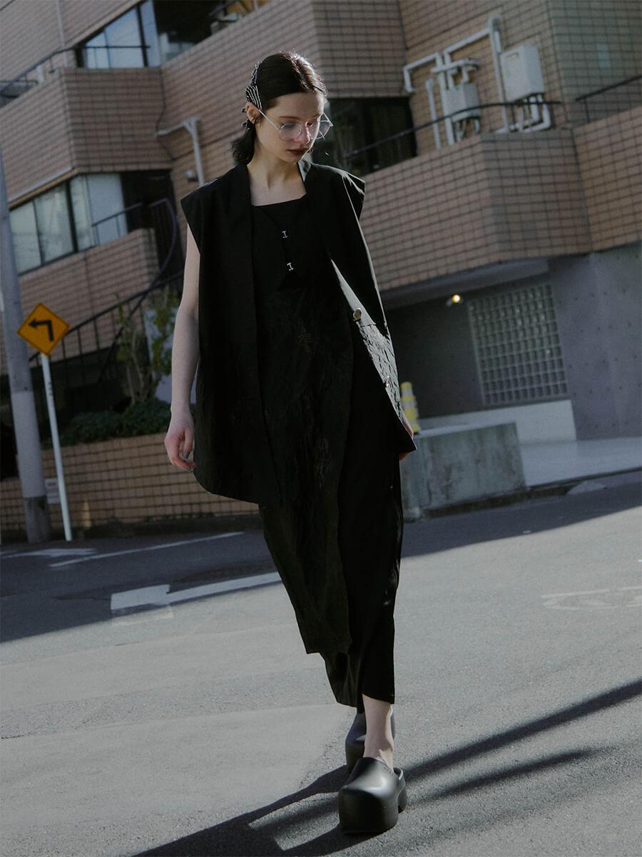 JACQUARD DOCKING DRESS