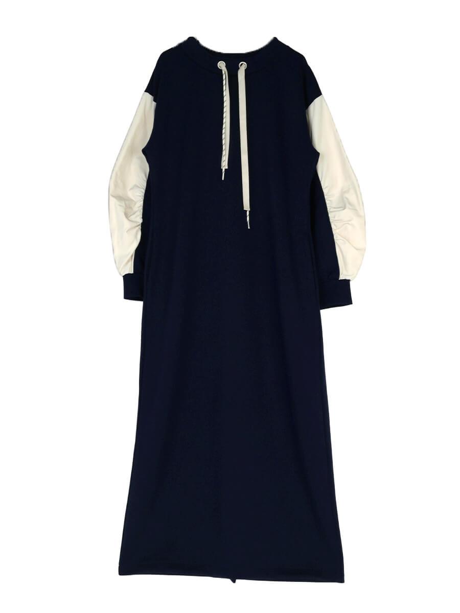 BI-COLOR BONDING DRESS