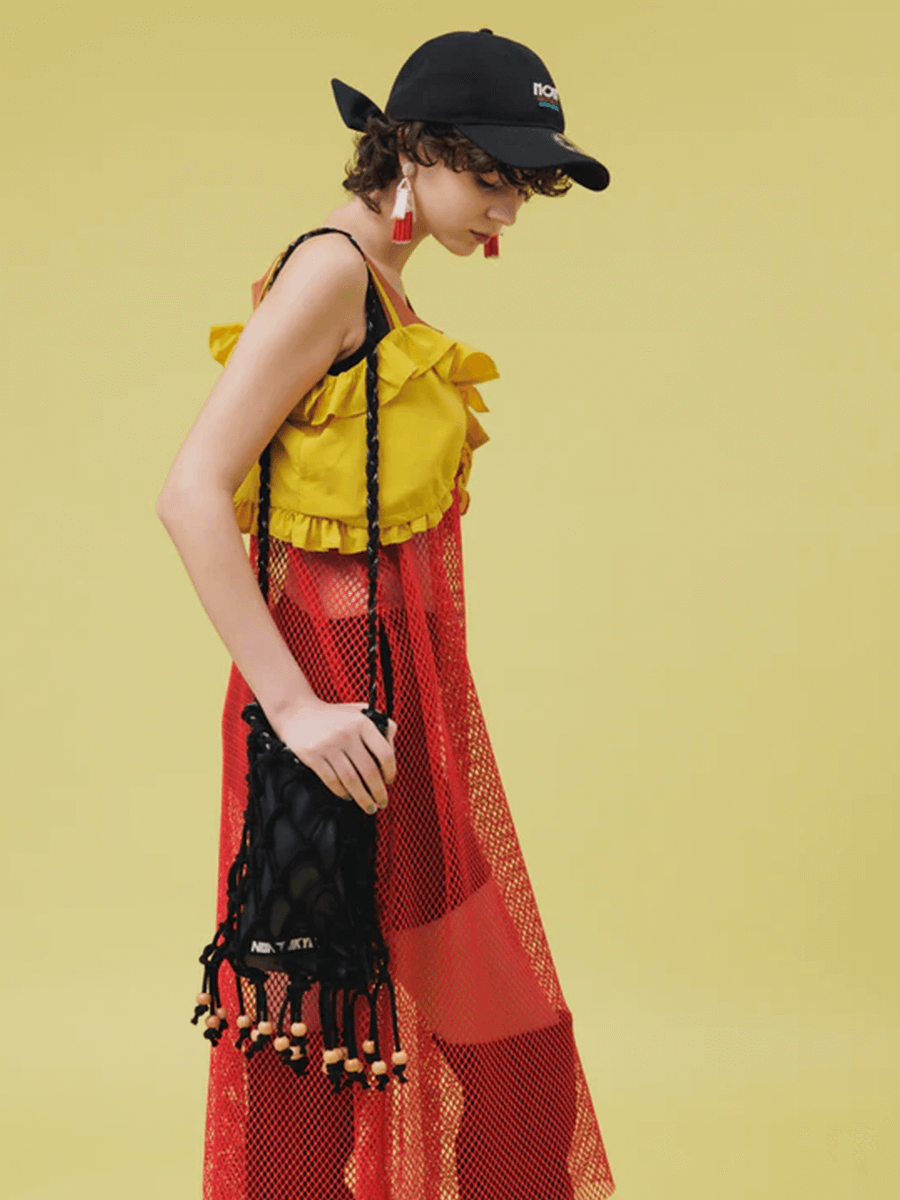 MACRAME SHOULDER BAG YAMADAYA STORE MACRAME SHOULDER BAG YAMADAYA STORE