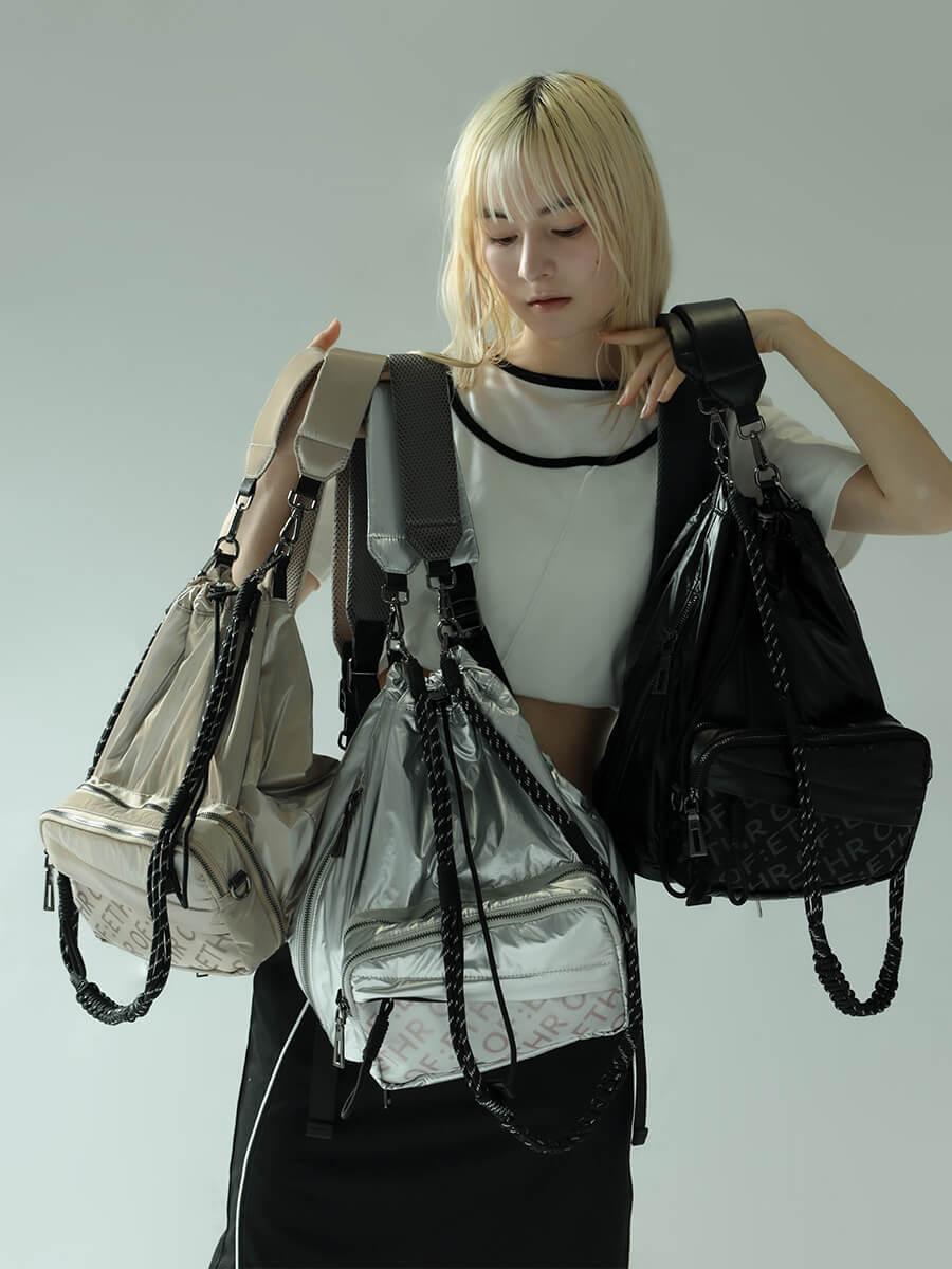 METALLIC BACKPACK