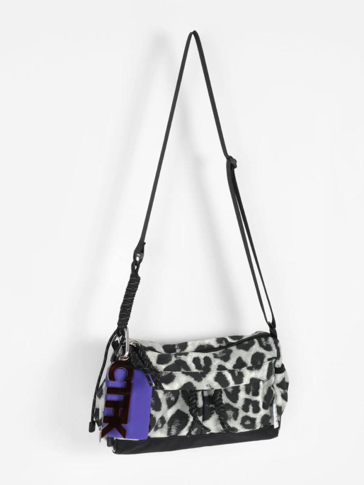 Fabric Color Block Cord Shoulder Bag - CONTROL FREAK - :ETHR OF