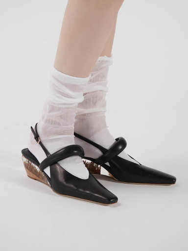サンダル・ミュール Giulye leather mule 楽天市場】Jil Sander ジルサンダー Square Toe Leather Mules