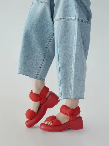 VODKA PUFFY SANDALS - ALM. - :ETHR OF｜YAMADAYA STORE