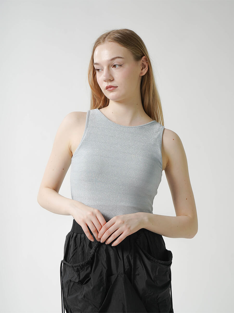 GLITTER TANK TOP YAMADAYA STORE GLITTER TANK TOP YAMADAYA STORE
