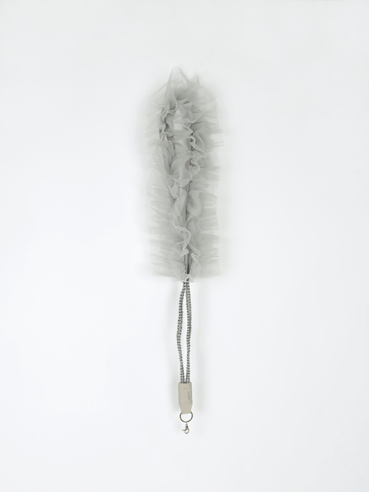 PARACODE×TULLE FRILL SHOULDER STRAP - :ETHR OF - :ETHR OF