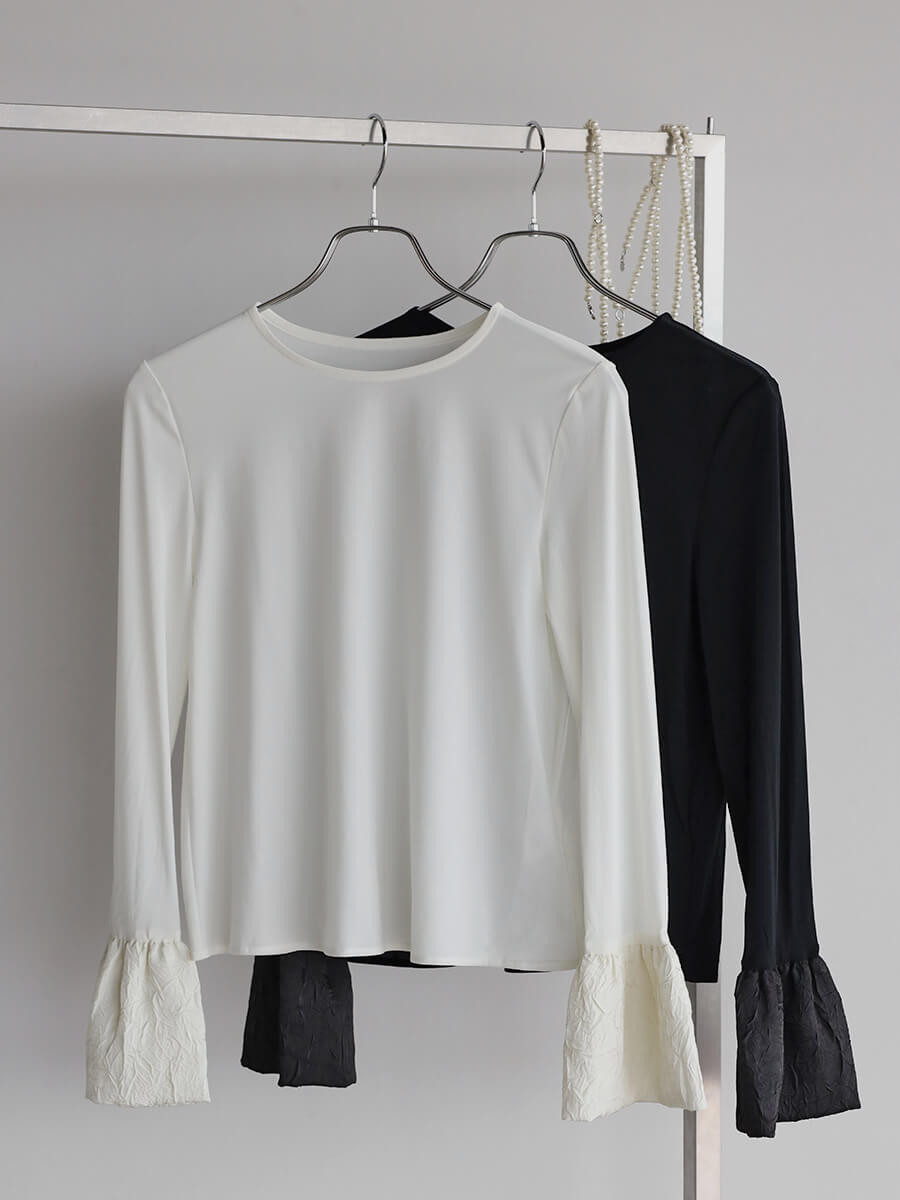 ベルスリーブカットソー YAMADAYA STORE ベルスリーブカットソー YAMADAYA STORE