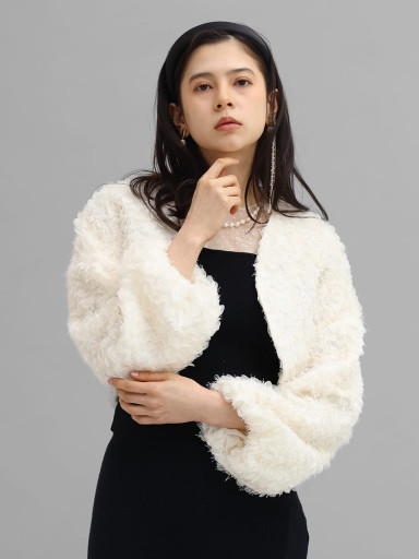 ♡petirobe♡新品 ノーカラージャケット レース セレモニー フォーマル petirobeのノーカラージャケットの商品一覧｜ファッション通販の