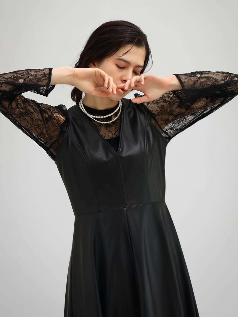 【新品タグ付き】ヤマダヤ petirobe 綺麗目 ボレロ付きロングワンピース 新品タグ付き】ヤマダヤ petirobe 綺麗目 ボレロ付きロング