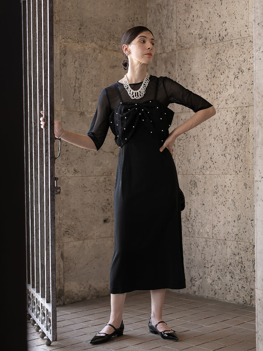 パールビスチェドレス YAMADAYA STORE パールビスチェドレス YAMADAYA STORE
