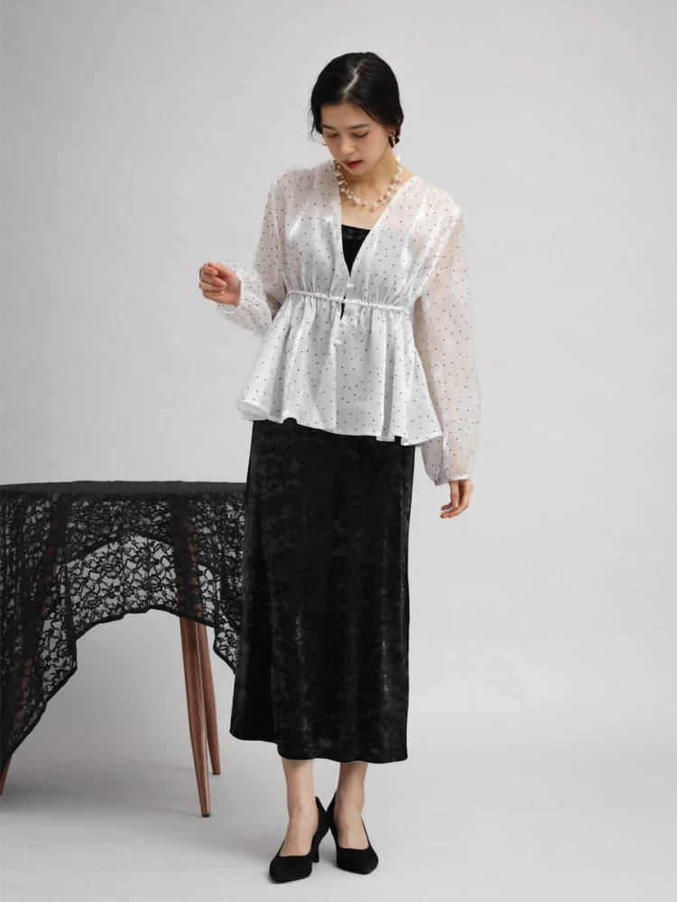 ＭＭＪ　ベロアドレスＭ-Ｌ　と　ケープ　二点セット MMJ ベロアドレスM-L と ケープ 二点セット