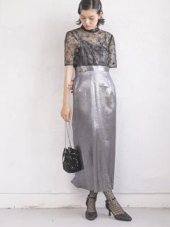 チャコールグレー　166cm