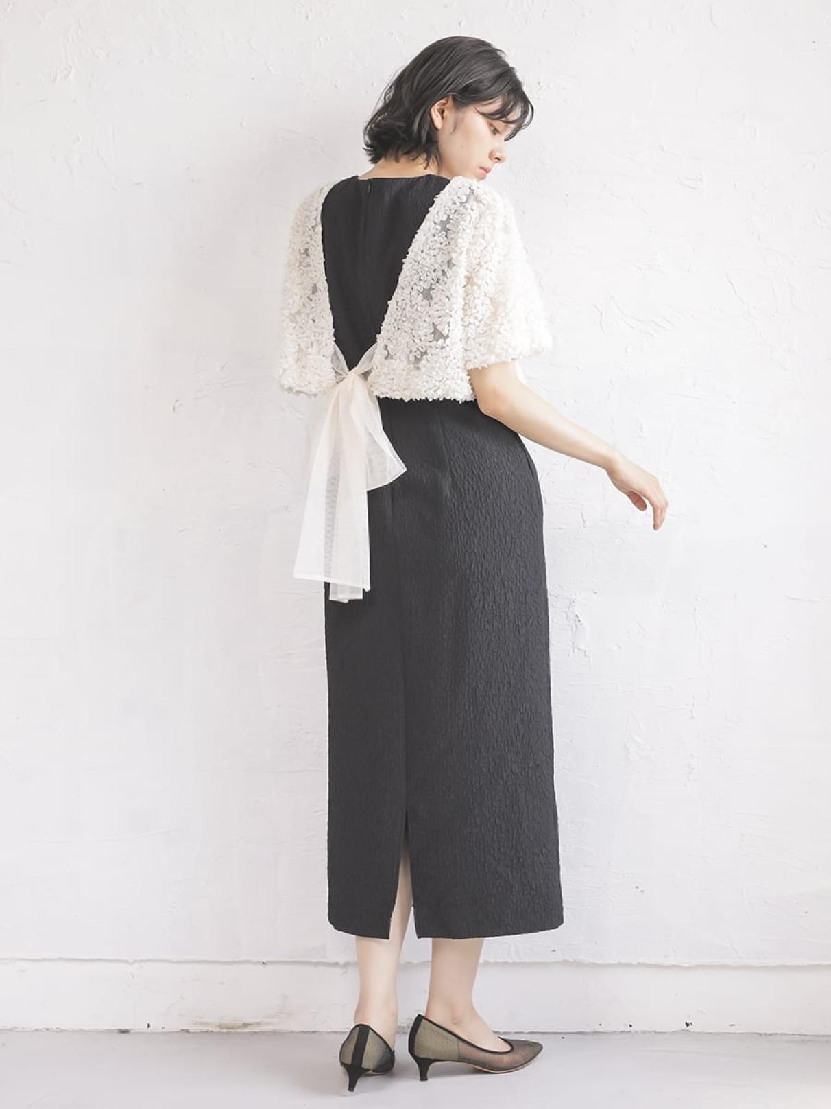 デザインリボンボレロセットドレス - kaene - petirobe｜YAMADAYA STORE