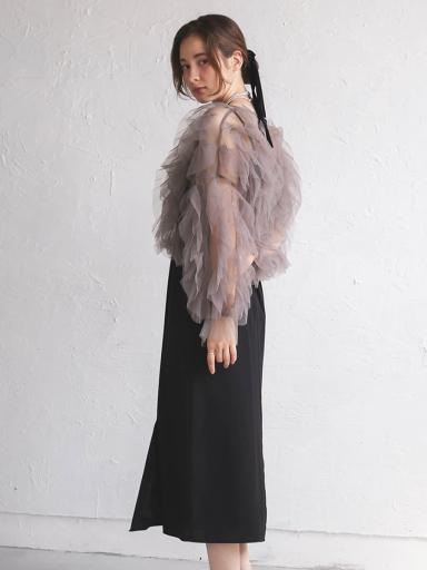 お値下中【新品】定価20,900円　ヤマダヤ 日本製 黒 レースジャンパー 新着商品｜YAMADAYA STORE