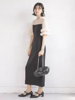 定価28600◆新品タグ付◆ヤマダヤkaene◆ベルト付Aラインオールインワン kaeneのワンピース/ドレスの商品一覧｜ファッション通販の