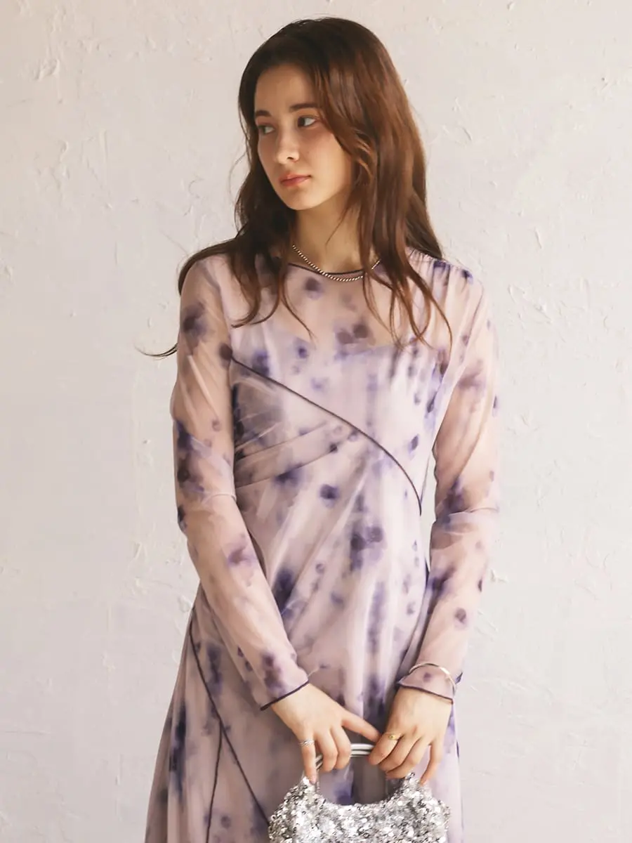 【みこし】雨氣 貝殻イヤリングとワンピース 天使界隈x地雷系アシンメトリーワンピース | Maiden's Rêve