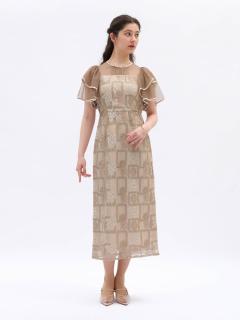 ベージュ　166cm