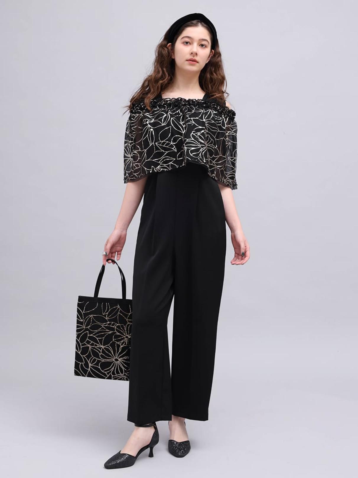 プチローブ（petirobe）/オフショルトップセットパンツドレス オフショルトップセットパンツドレス - petirobe - petirobe｜YAMADAYA