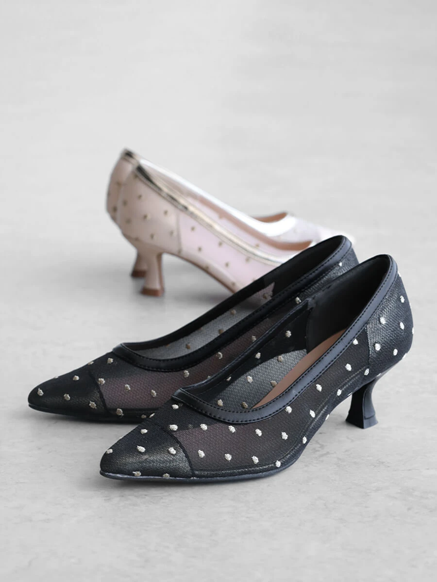 イタリア製 TOD'S 編み込み デザイン フラット パンプス 1.webp