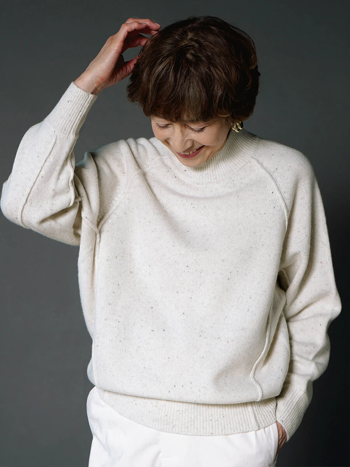 メランジセミハイニット - Grandtable - FENNEL｜YAMADAYA STORE