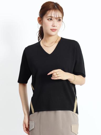 新品　ヤマダヤ　grandtable ウエストリボンシアーブルゾン 新品 ヤマダヤ grandtable ウエストリボンシアーブルゾン