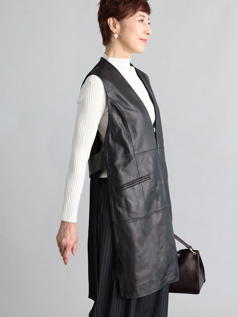 サイドオープンラムレザージレ YAMADAYA STORE