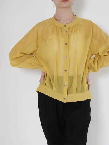 FENNEL シアーブルゾン♡新品未使用 ライトシアーブルゾン - Grandtable - FENNEL|YAMADAYA STORE