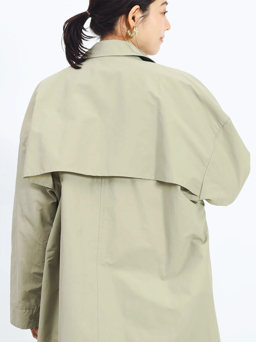 今期新品　FENNEL ヤマダヤギャザースリーブノーカラーコート ギャザースリーブノーカラーコート - FENNEL - FENNEL｜YAMADAYA