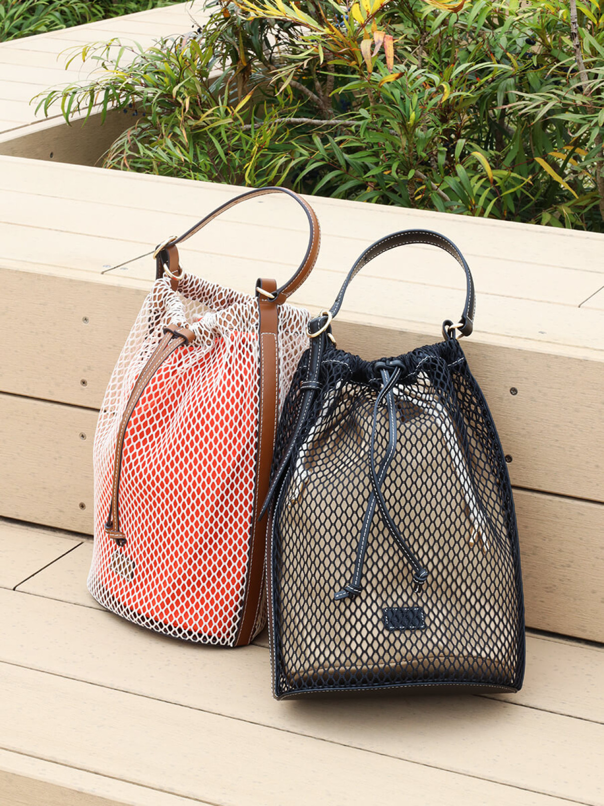 メッシュ2wayバケットバッグ - Grandtable - FENNEL｜YAMADAYA STORE