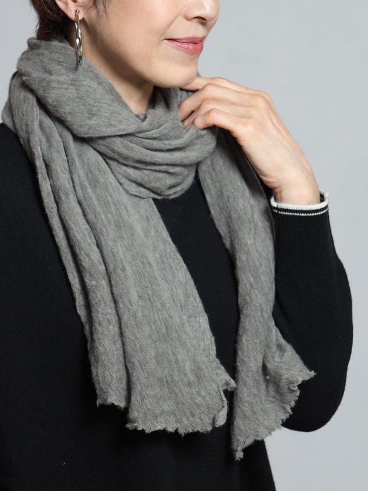 Pin1876 カシミヤ100ライトストール - Grandtable - Grandtable  