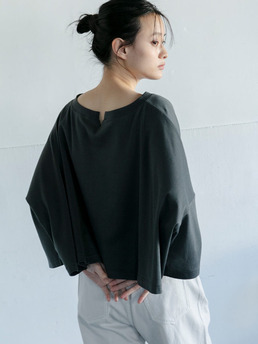 スマイルコットンワイドプルオーバー YAMADAYA STORE スマイルコットンワイドプルオーバー YAMADAYA STORE