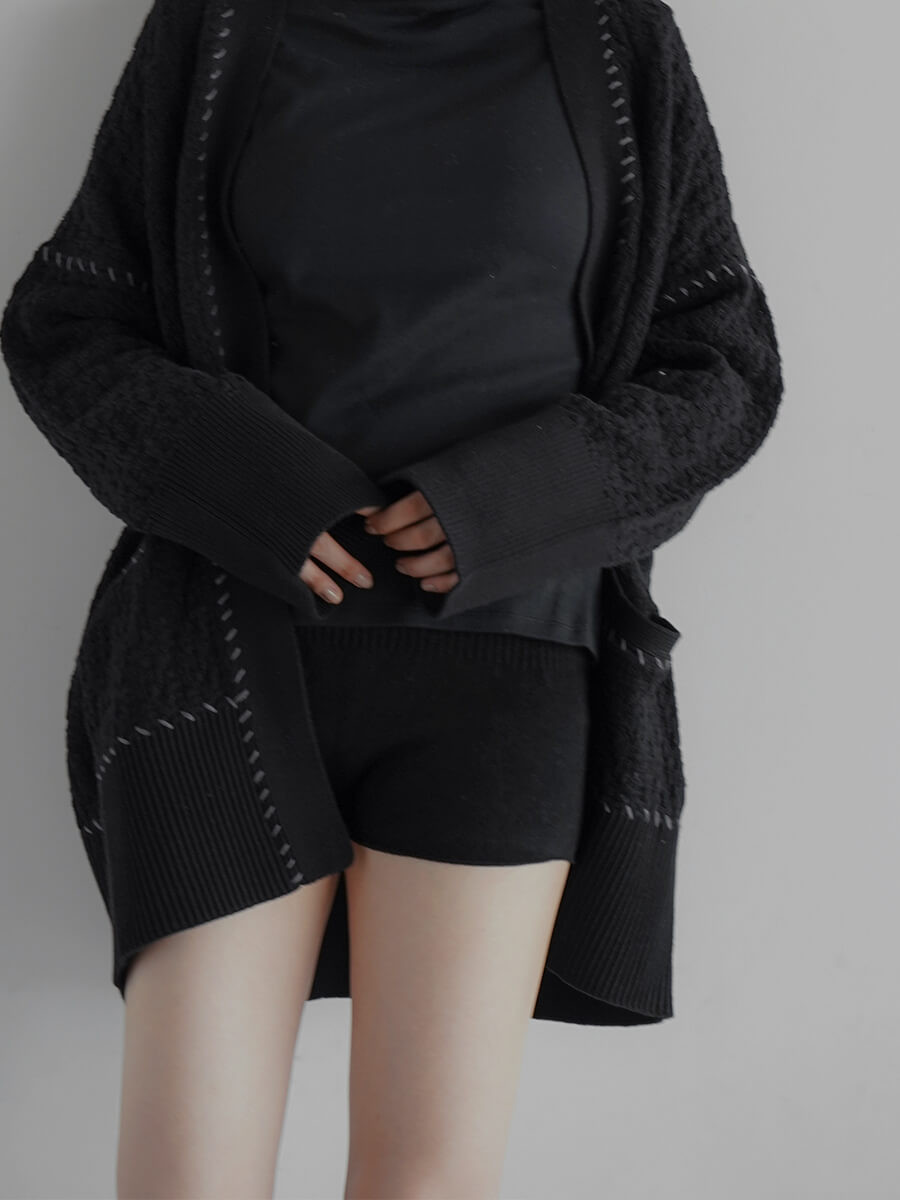 ホールガメントニットショートパンツ YAMADAYA STORE ホールガメントニットショートパンツ YAMADAYA STORE