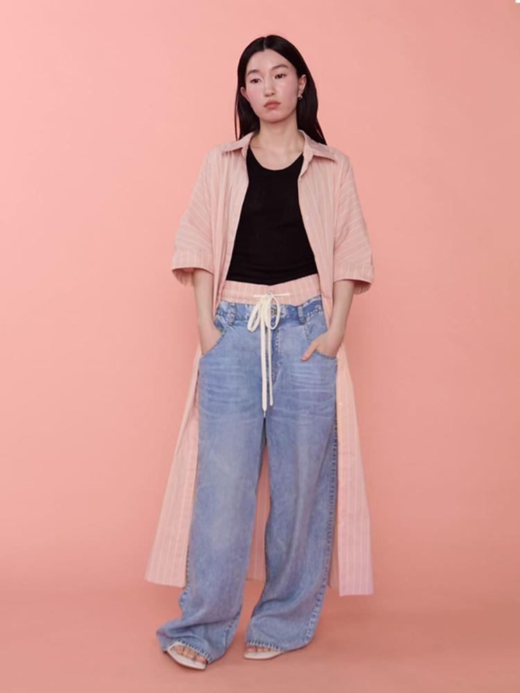 ヤマダヤ系列 awahi グレー デニムジャケット パンツ awahiのパンツの商品一覧｜ファッション通販のYAMADAYA STORE