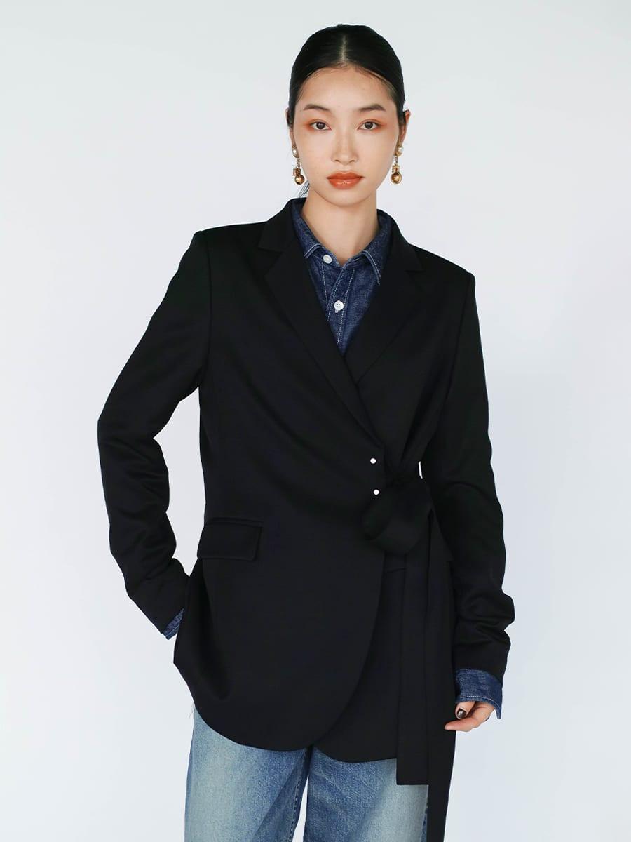サイドラップウールジャケット - 8years - 8years｜YAMADAYA STORE