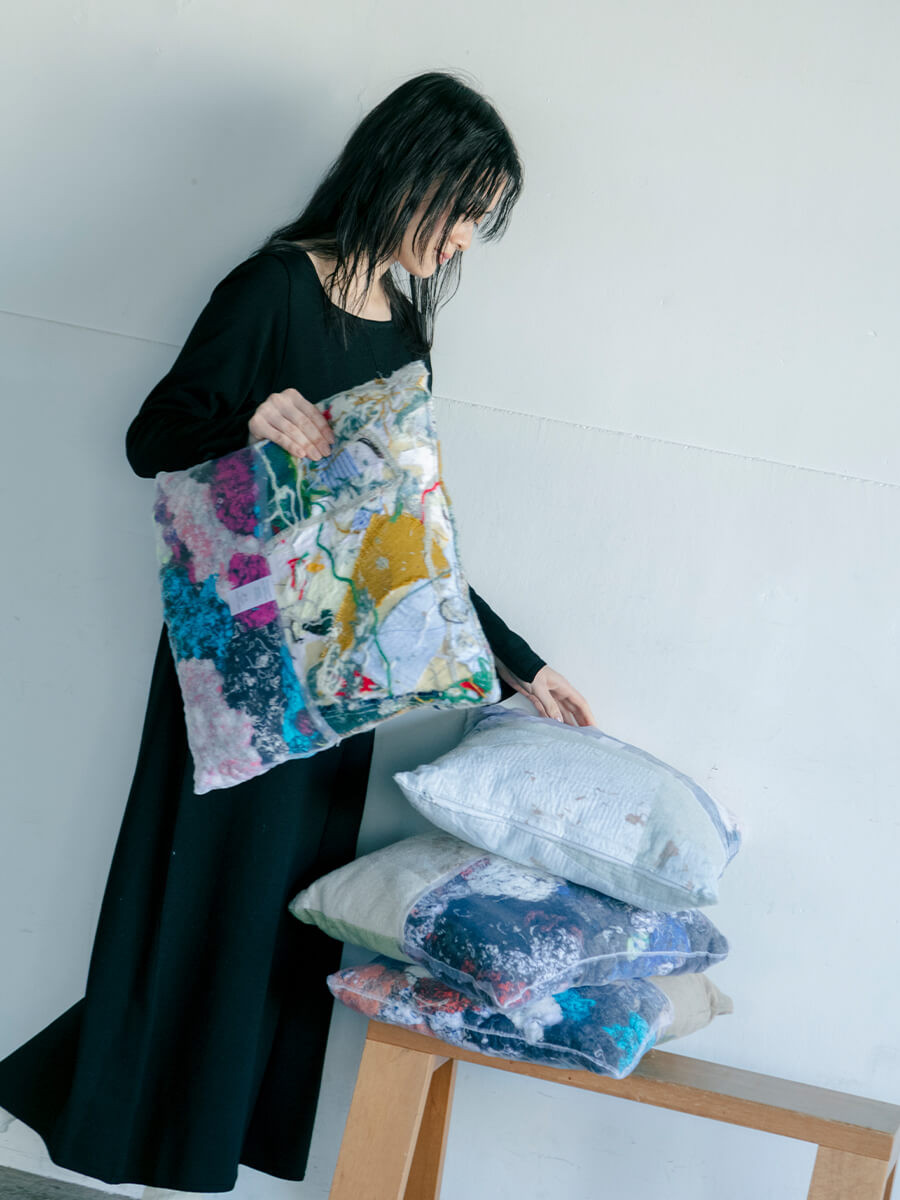 personalize trash cushion (H) YAMADAYA STORE personalize trash cushion (H) YAMADAYA STORE